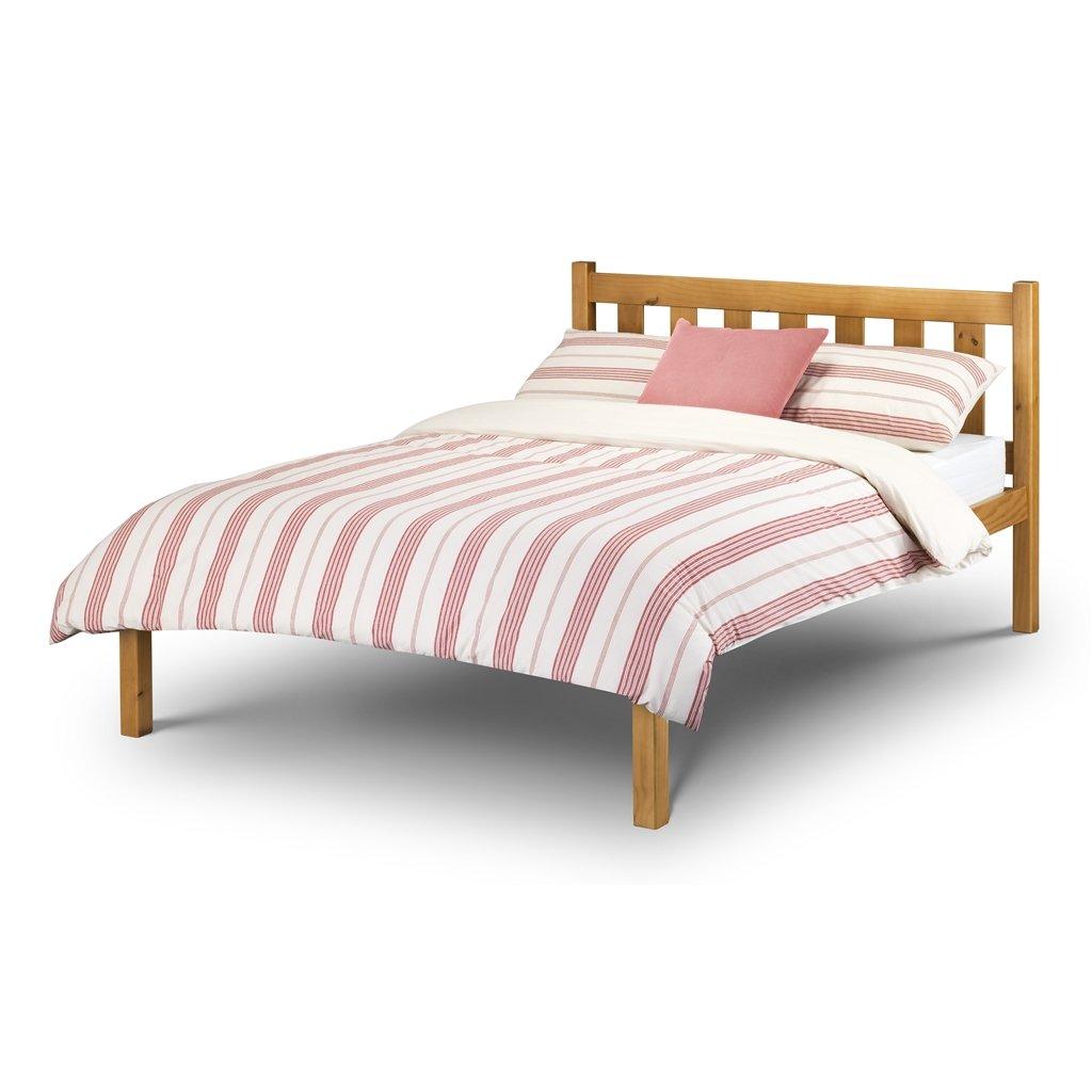 Pine Low Foot End Shaker Style Bed Frame